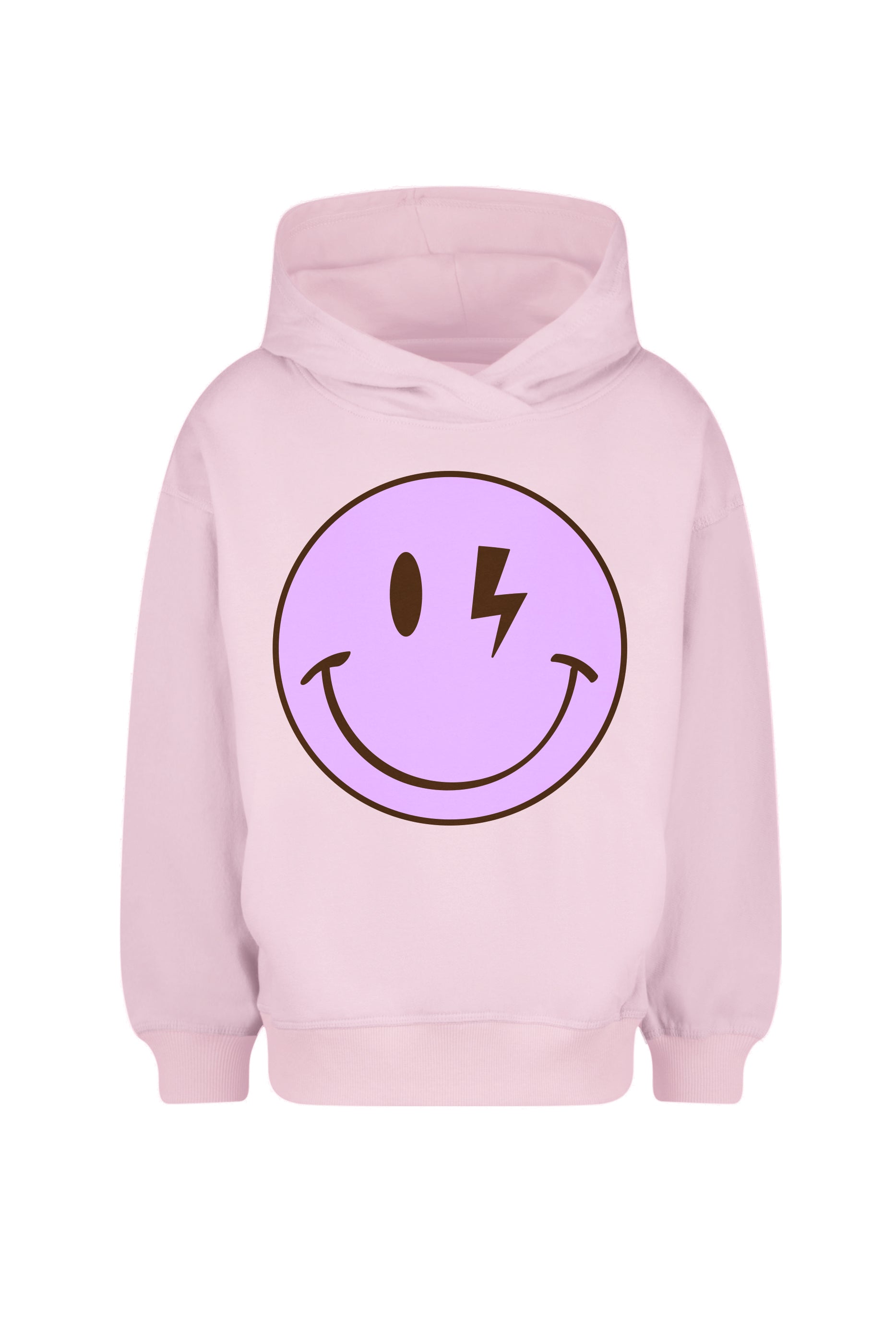 Smiley Lila | Bügelbild