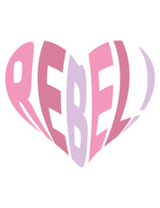 Rebel! | Bügelbild