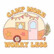 Camp more - Retro Sommerkleidung Transfer