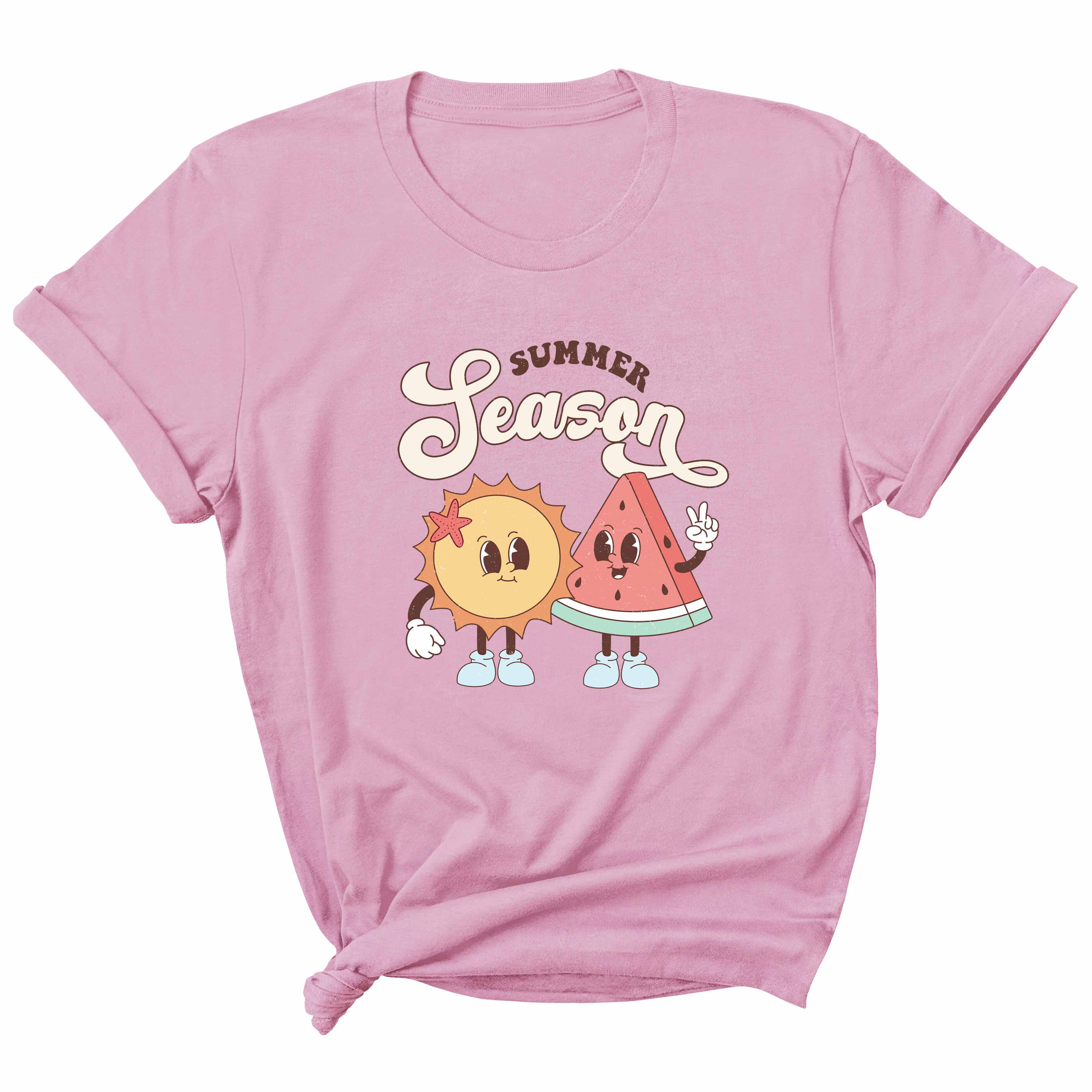 Sommersaison - Retro-Sommerkleidungstransfer