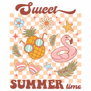 Sweet Summer - Retro Sommerkleidung Transfer