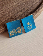 Rock Petrol | Gewebtes Nählabel