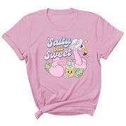 Salty But Sweet - Pink Summer | Bügelbild