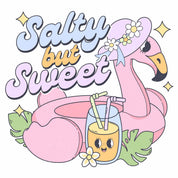 Salty But Sweet - Pink Summer | Bügelbild