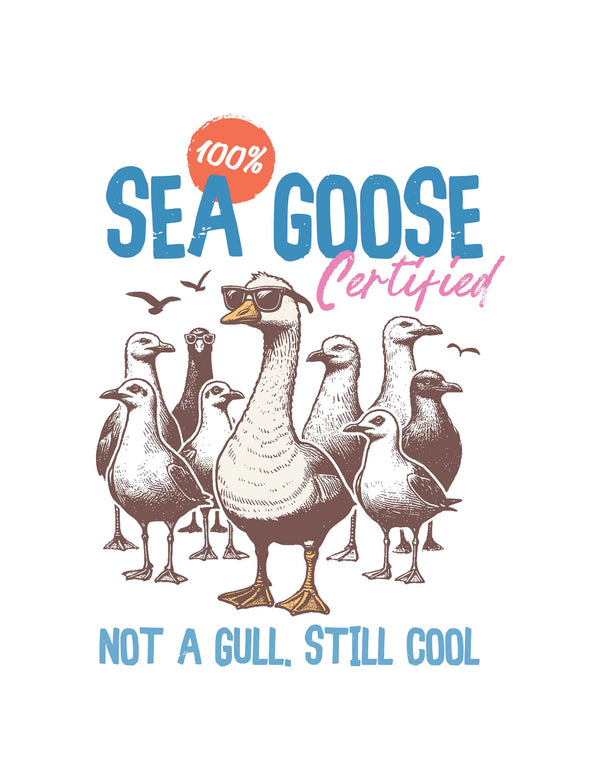 Sea Goose Certified – Summer Goose Club – Bügelbild