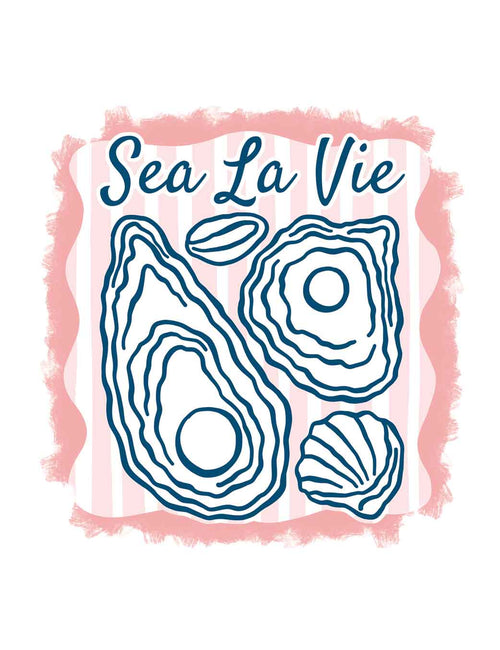 Sea La Vie - Saltwater Stories | Bügelbild