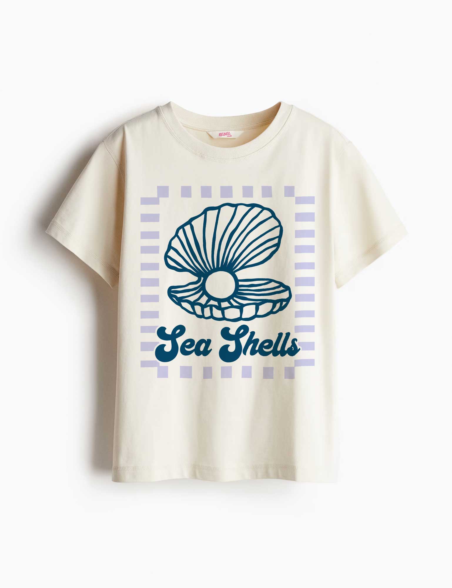 Sea Shells - Salzwassergeschichten | Bügelbild