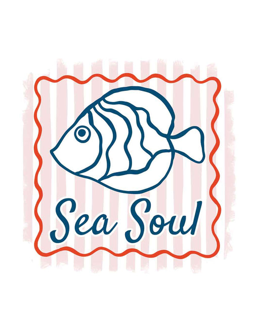 Sea Soul - Salzwasser Geschichten | Bügelbild