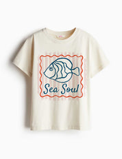 Sea Soul - Salzwasser Geschichten | Bügelbild