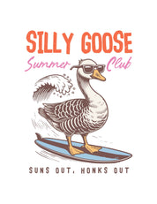 Silly Goose – Summer Goose Club | Bügelbild