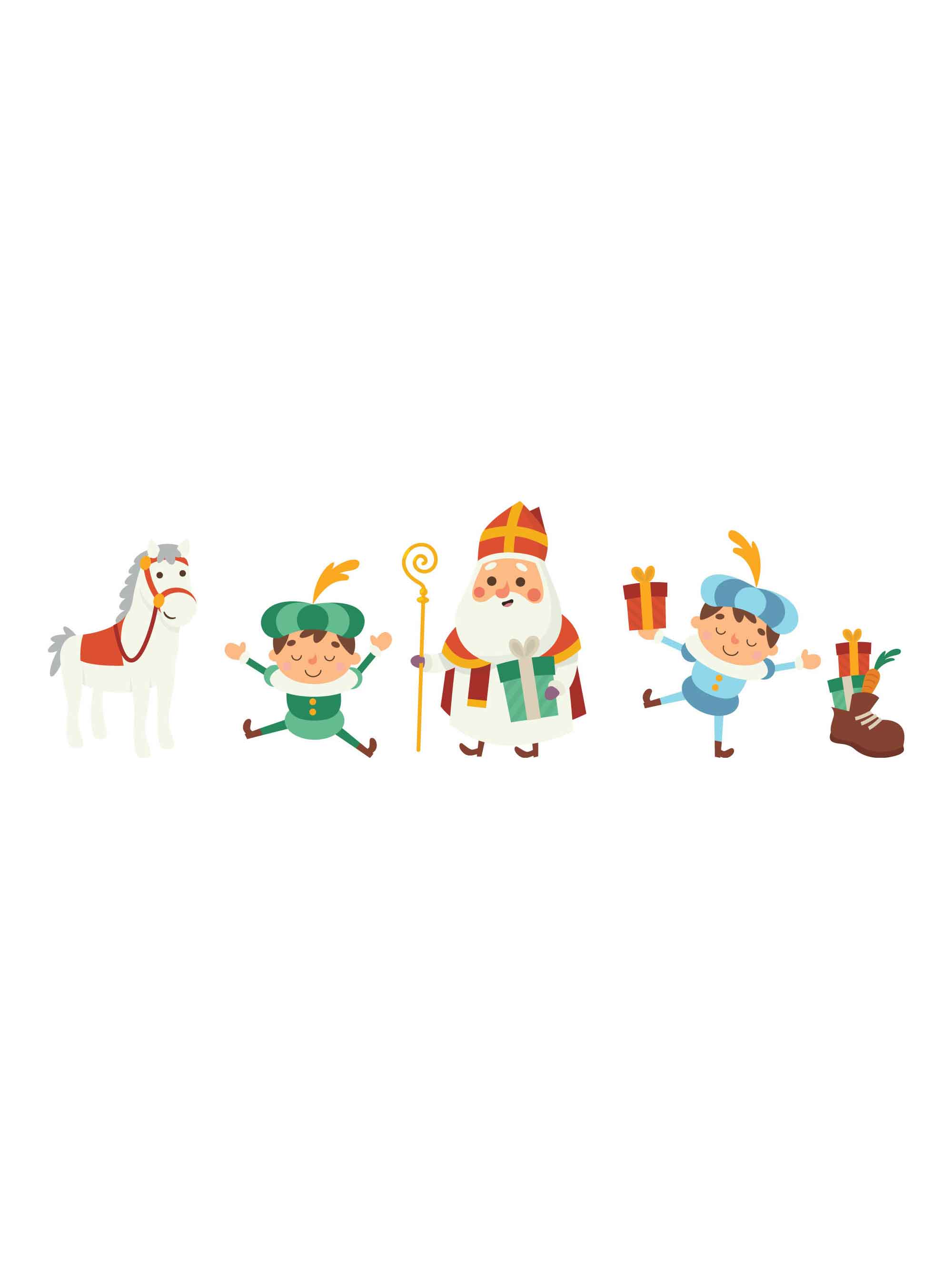 Nikolaus 2 | Bügelbild