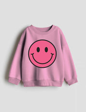 Coral Crush Smiley | Bügelbilder
