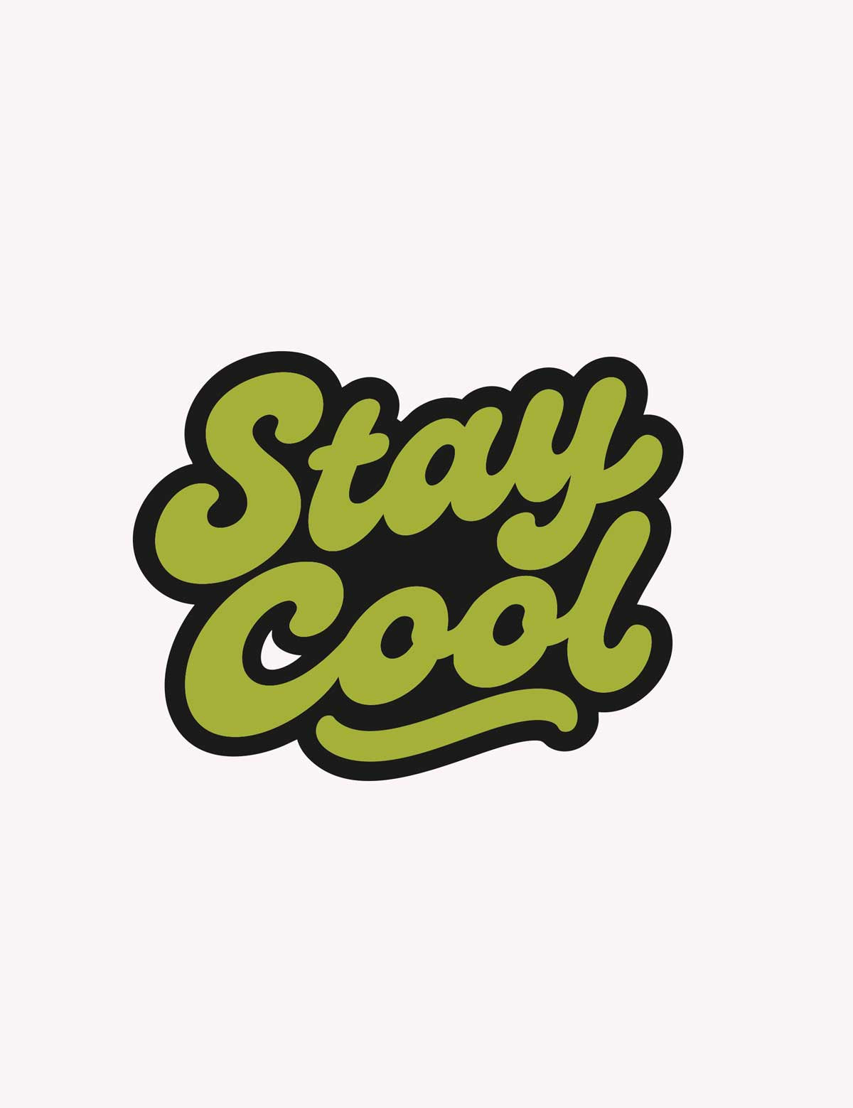 Stay Cool – Good Mood Club – strijktransfer