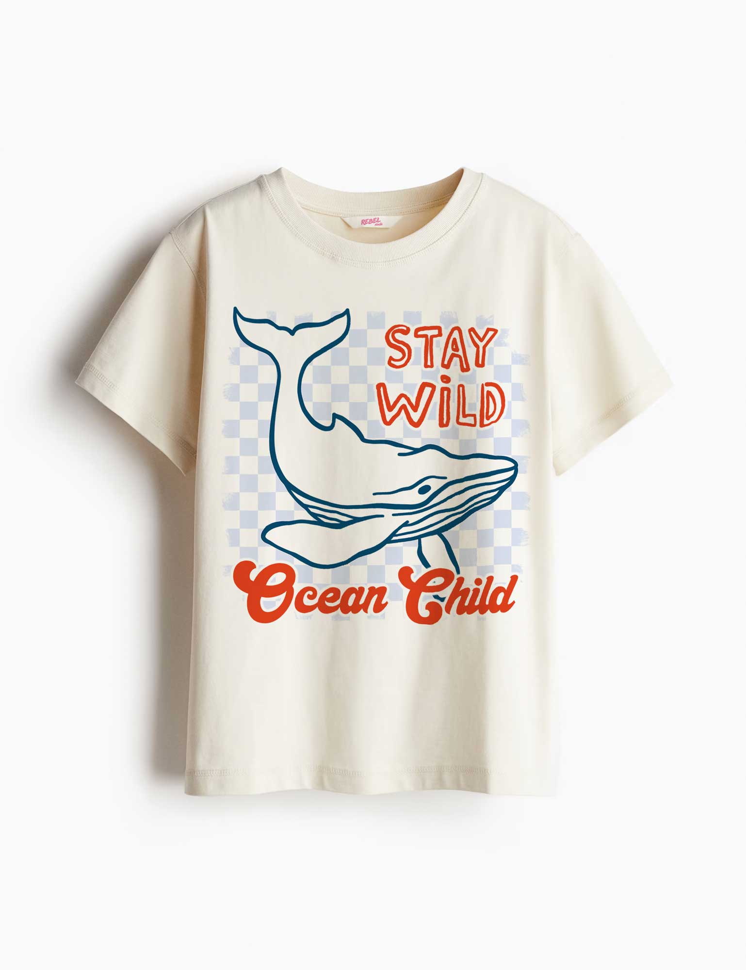 Stay Wild Ocean Child - Salzwasser Geschichten | Bügelbild