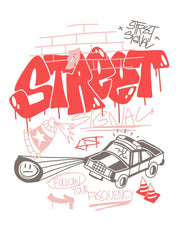 Street L - Urban Noise | Strijktransfer