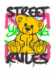 Street Rules | Bügelbild