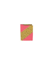 Color Pop - Rosa & Gold | Gewebtes Nählabel