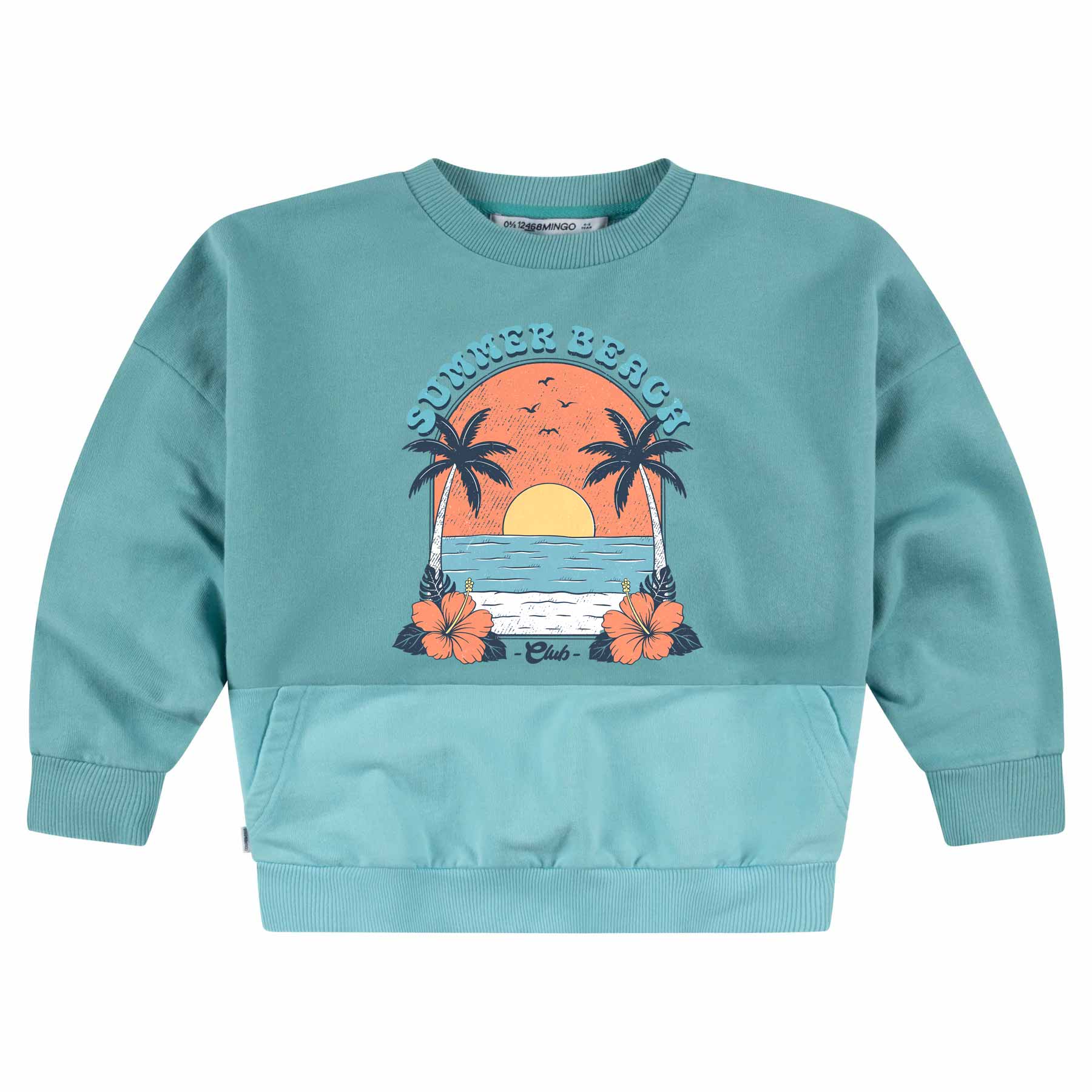 Summer Beach Club – Blauer Sommerkleidungstransfer