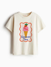 Summer Time - Juicy Summer Club | Bügelbild