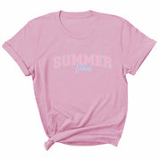 Summer Vibes – Pink Summer | Bügelbild