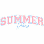 Summer Vibes – Pink Summer | Bügelbild