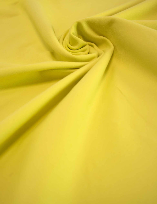 Sunny Buzz Yellow | French Terry | 180cm breit