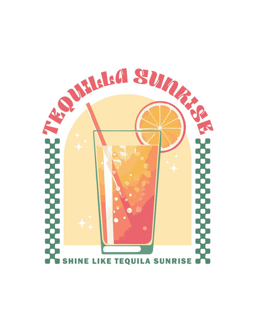 Tequila Sunrise – Cocktail Club | Aufbügeltransfer