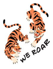 We Roar Tigers - Carrousel Clash | Bügelbild