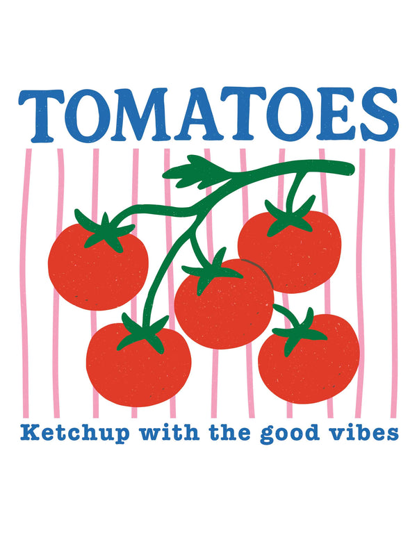 Tomatoes – Fruit Parade – Bügelbild