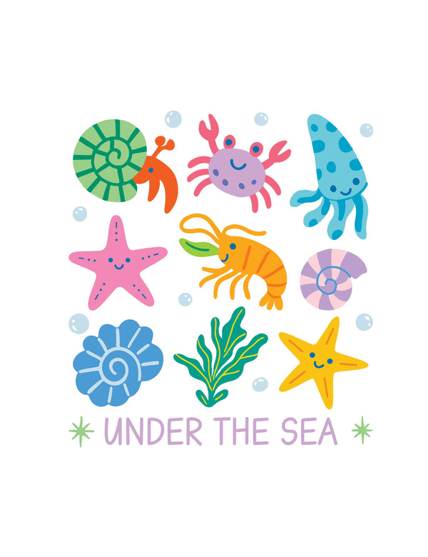Under the Sea - Ocean Dreamers – Bügelbild