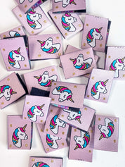 Einhorn | Gewebtes Nähetikett