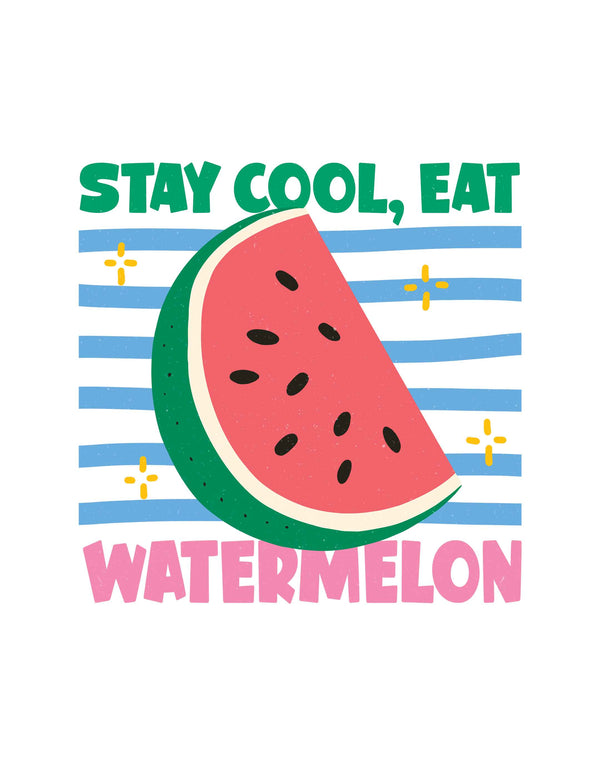 Watermelon – Fruit Parade – Bügelbild