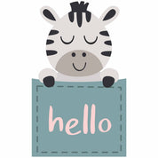 Zebra - Pocket Fun | Bügelbild
