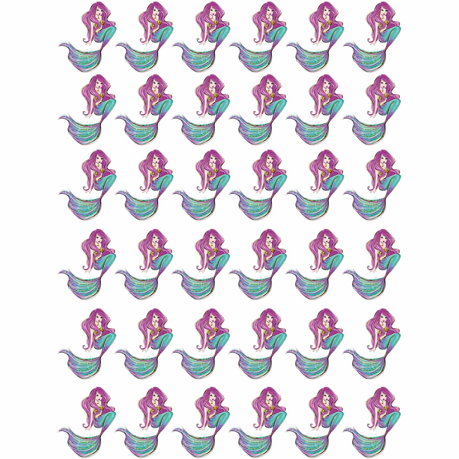 Meerjungfrau Pink | All-Over Transferfolie