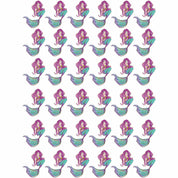 Meerjungfrau Pink | All-Over Transferfolie
